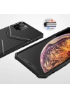 Apple iPhone 11 Pro Max Kılıf Zore Hank Silikon