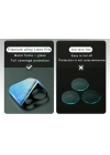 Apple iPhone 11 Pro Max Zore CP-02 Metal Kamera Koruyucu