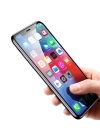 Apple iPhone 11 Pro Max Zore Kenarları Kırılmaya Dayanıklı Cam Ekran Koruyucu