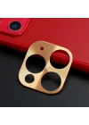 Apple iPhone 11 Pro Max Zore Metal Kamera Koruyucu