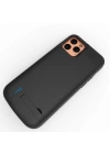 Apple iPhone 11 Pro Zore Standlı Led Göstergeli Şarjlı Kılıf 5000mAh