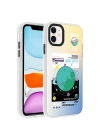 Apple iPhone 12 Kılıf Desenli Zore Dragon Sert Kapak