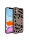Apple iPhone 12 Kılıf Kamera Korumalı Baskılı Arka Yüzey Zore Klas Kapak