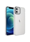 Apple iPhone 12 Kılıf Kamera Korumalı Transparan Zore Post Kapak