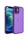 Apple iPhone 12 Kılıf Kamera Korumalı Transparan Zore Post Kapak