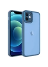 Apple iPhone 12 Kılıf Kamera Korumalı Transparan Zore Post Kapak
