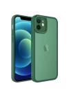 Apple iPhone 12 Kılıf Kamera Korumalı Transparan Zore Post Kapak