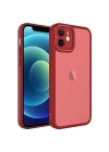 Apple iPhone 12 Kılıf Kamera Korumalı Transparan Zore Post Kapak