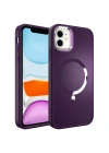 Apple iPhone 12 Kılıf M-safe Wireless Şarj Özellikli Zore Stil Kapak