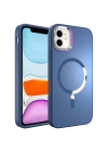 Apple iPhone 12 Kılıf M-safe Wireless Şarj Özellikli Zore Stil Kapak