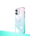 Apple iPhone 12 Kılıf Parlak Renk Geçişli Kamera Korumalı Zore Senkron Kapak