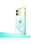 Apple iPhone 12 Kılıf Parlak Renk Geçişli Kamera Korumalı Zore Senkron Kapak