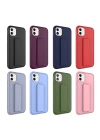 Apple iPhone 12 Kılıf Zore Qstand Kapak