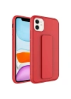 Apple iPhone 12 Kılıf Zore Qstand Kapak