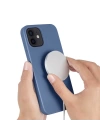 Apple iPhone 12 Kılıf Zore Silksafe Wireless Kapak