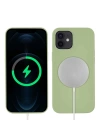 Apple iPhone 12 Mini Kılıf Zore Silksafe Wireless Kapak