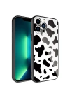 Apple iPhone 12 Pro Kılıf Kamera Korumalı Desenli Sert Silikon Zore Epoksi Kapak
