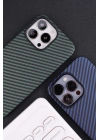 Apple iPhone 12 Pro Kılıf Karbon Fiber Tasarımlı Zore Karbono Kapak
