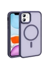 Apple iPhone 12 Pro Kılıf M-safe Şarj Özellikli Mat Arka Yüzey Zore Sio Kapak