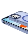 Apple iPhone 12 Pro Kılıf M-safe Şarj Özellikli Mat Arka Yüzey Zore Sio Kapak