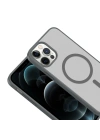 Apple iPhone 12 Pro Kılıf M-safe Şarj Özellikli Zore Babet Kapak