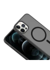 Apple iPhone 12 Pro Kılıf M-safe Şarj Özellikli Zore Babet Kapak