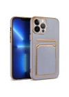 Apple iPhone 12 Pro Kılıf Zore Bark Kartlıklı Kapak