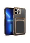 Apple iPhone 12 Pro Kılıf Zore Bark Kartlıklı Kapak