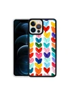 Apple iPhone 12 Pro Kılıf Zore M-Fit Desenli Kapak
