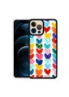 Apple iPhone 12 Pro Kılıf Zore M-Fit Desenli Kapak