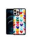 Apple iPhone 12 Pro Kılıf Zore M-Fit Desenli Kapak