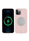 Apple iPhone 12 Pro Kılıf Zore Silksafe Wireless Kapak