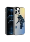 Apple iPhone 12 Pro Max Kılıf Desenli Zore Dragon Sert Kapak