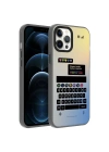 Apple iPhone 12 Pro Max Kılıf Desenli Zore Dragon Sert Kapak