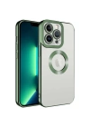 Apple iPhone 12 Pro Max Kılıf Kamera Korumalı Logo Gösteren Zore Omega Kapak