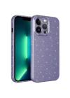 Apple iPhone 12 Pro Max Kılıf Kamera Korumalı Simli Lüks Zore Koton Kapak