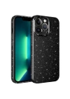 Apple iPhone 12 Pro Max Kılıf Kamera Korumalı Simli Lüks Zore Koton Kapak