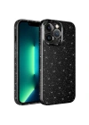 Apple iPhone 12 Pro Max Kılıf Kamera Korumalı Simli Lüks Zore Koton Kapak