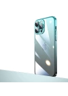 Apple iPhone 12 Pro Max Kılıf Parlak Renk Geçişli Kamera Korumalı Zore Senkron Kapak