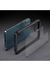 Apple iPhone 12 Pro Max Kılıf Zore İnoks Kapak