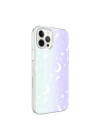 Apple iPhone 12 Pro Max Kılıf Zore M-Blue Desenli Kapak