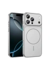 Apple iPhone 12 Pro Max Kılıf Zore M-Safe Şarj Özellikli Kamera Korumalı Formen Kapak