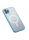 Apple iPhone 12 Pro Max Kılıf Zore Mokka Wireless Kapak