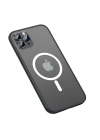 Apple iPhone 12 Pro Max Kılıf Zore Mokka Wireless Kapak