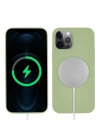Apple iPhone 12 Pro Max Kılıf Zore Silksafe Wireless Kapak