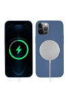 Apple iPhone 12 Pro Max Kılıf Zore Silksafe Wireless Kapak