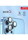 Apple iPhone 12 Pro Max Zore CL-12 Premium Safir Parmak İzi Bırakmayan Anti-Reflective Kamera Lens Koruyucu