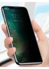 Apple iPhone 12 Pro Zore Anti-Dust Privacy Temperli Ekran Koruyucu