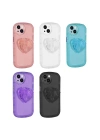 Apple iPhone 13 Kılıf Kamera Korumalı Pop Soketli Renkli Zore Ofro Kapak
