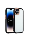 Apple iPhone 13 Kılıf Kamera Korumalı Renkli Kenar ve Çerçeve Tasarımlı Zore Vitamin Kapak